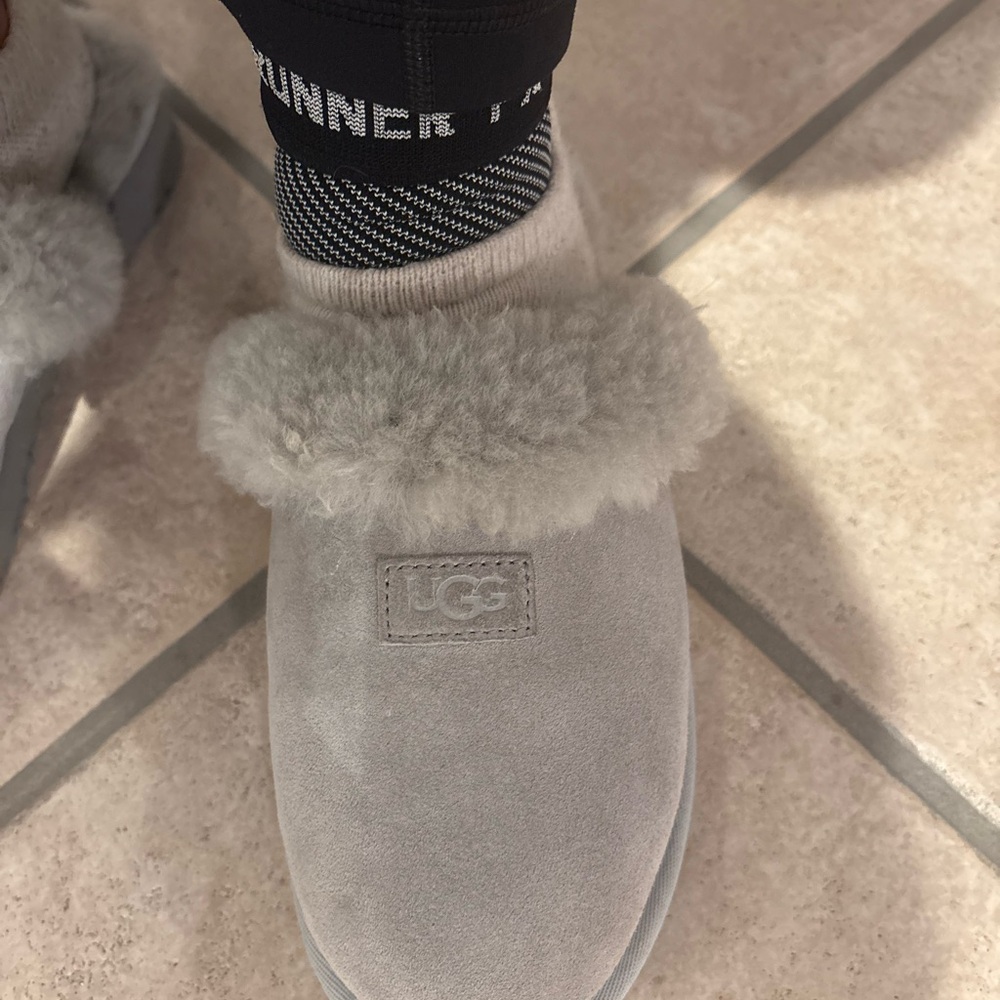 UGG Women's Soft Gray Slippers